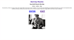 Desktop Screenshot of bestgaymuscles.com